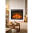 23" 5" Slim Space-Saving Electric Fireplace - Freestanding/Recessed, Hyper-Realistic Flame For Small Apartments