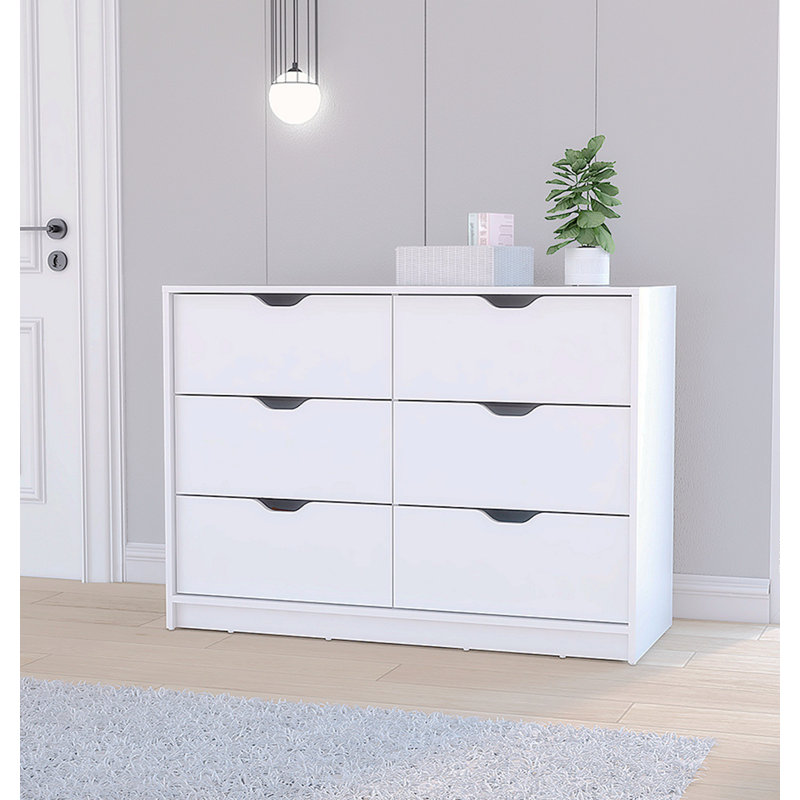 Commode décorative, Blanc