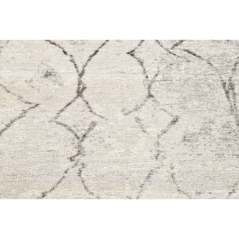 Geometric Area Rug in Blue, Rectangle 8' x 10'