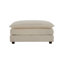 Canapé modulaire rembourré 4 pièces, canapé 1 place 2 pièces et 2 repose-pieds, causeuse 2 places avec repose-pieds, chenille beige