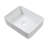 PLUSTEEL 12'' Ceramic Rectangular Bathroom Sink