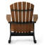 Chaise berçante Benno Adirondack, noire-130678439
