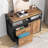 Lympsham 2 - Piece Home Office Executive Desk and Lateral File Cabinet-143053123-143053125