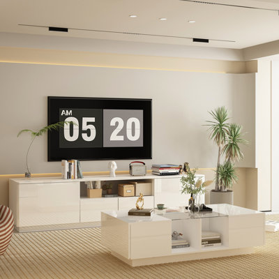 Caelah 2 Piece Coffee Table Set