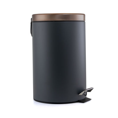 Aluminum Step On Waste Baskets