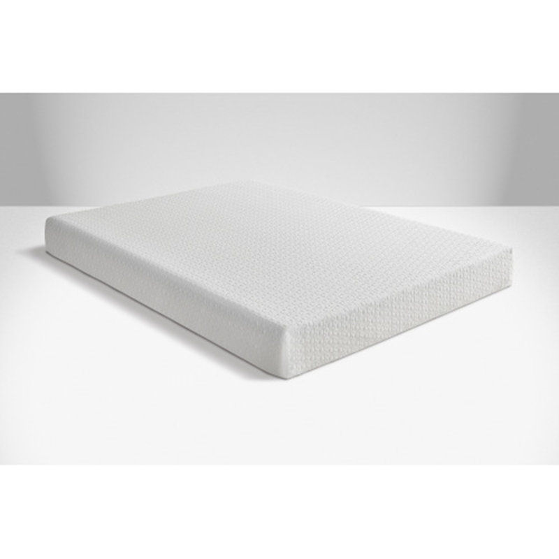 Firm Gel-Infused Memory Foam Hybrid Mattress - Dark Gray, Boxed for Sturdy Comfort, 6", Full