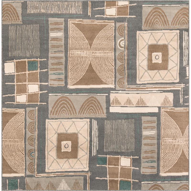 Tribal Telaya Rug, Square 7'10"