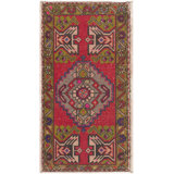 Antique One of a Kind One-of-a-Kind 1'9" x 3'4" Hand Knotted Area Rug