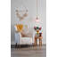 Petit luminaire suspendu Lisette avec verre nervuré-1249565240