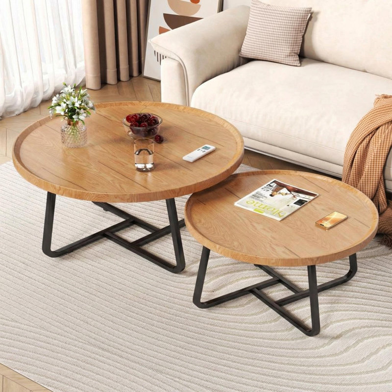 Lift Top Coffee Table, Natural Wood, Wood