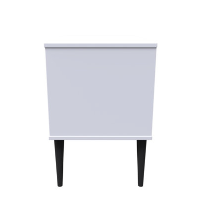 Carnlea 58cm W Manufactured Wood Bedside Table