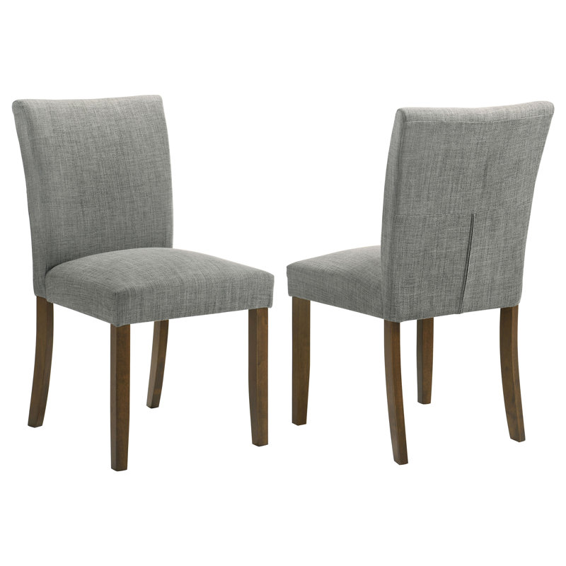 Chaise d'appoint rembourrée Cathcart, Gris