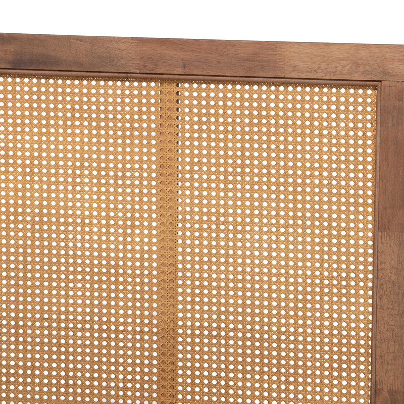 Lakemore Cane Canopy Bed | Stylish Platform Bed