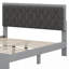 Ensemble de chambre à coucher de 4 pièces avec grand lit Yoakum et tables de chevet avec miroir-2074023424