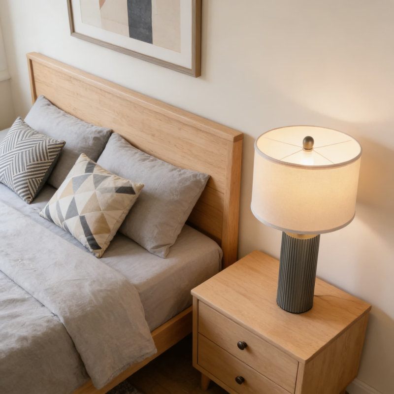 Ensemble de 2 lampes de table modernes avec port USB C et ports de charge, lampes de table de chevet à commande tactile à intensité variable à 3 voies, comprenant des ampoules DEL pour le salon ou la chambre à coucher