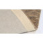 Tapis chameau en jute / coton tissé à la main à motif géométrique Mora-22810417