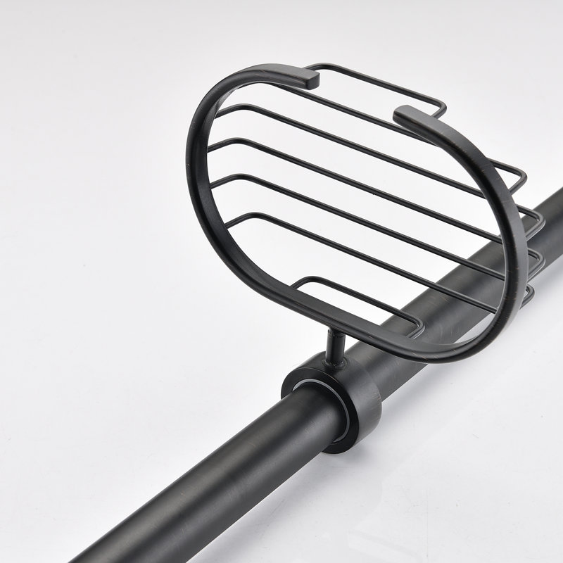 Stainless Steel Dual Shower Head Setup With 8" Rain And Handheld In Oil-Rubbed Flash Bronze Kit Scale Spray Holes