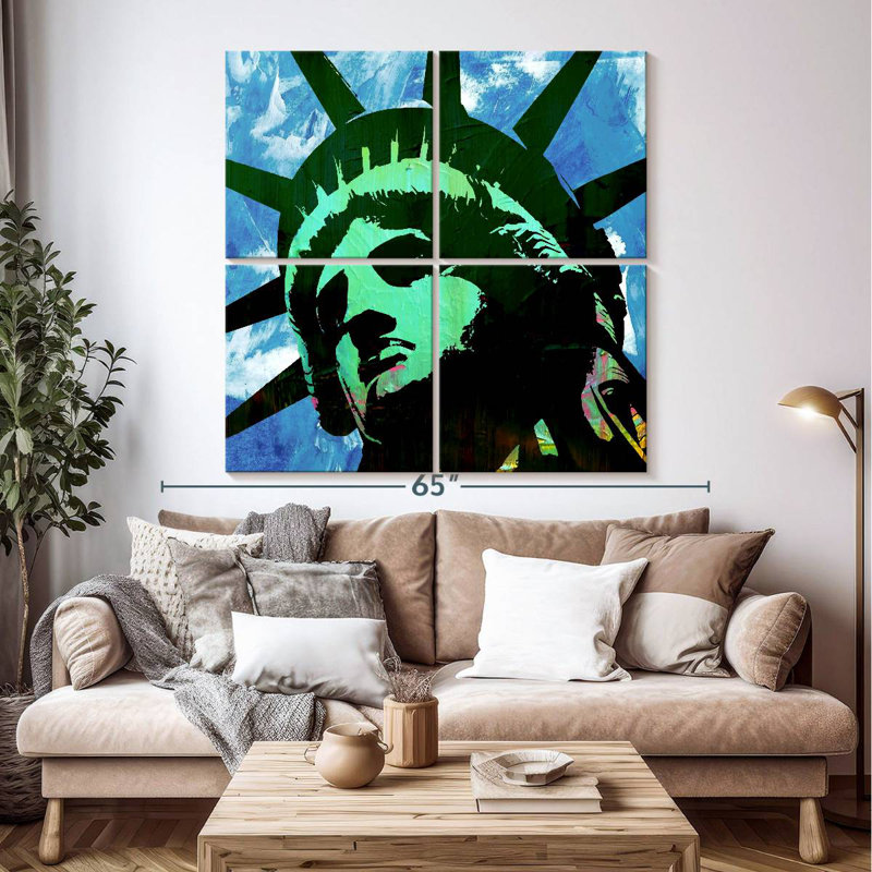 Nicci Lady Liberty I, 50" H x 50" W