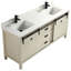 71'' Double Bathroom Vanity Base Only-94656510