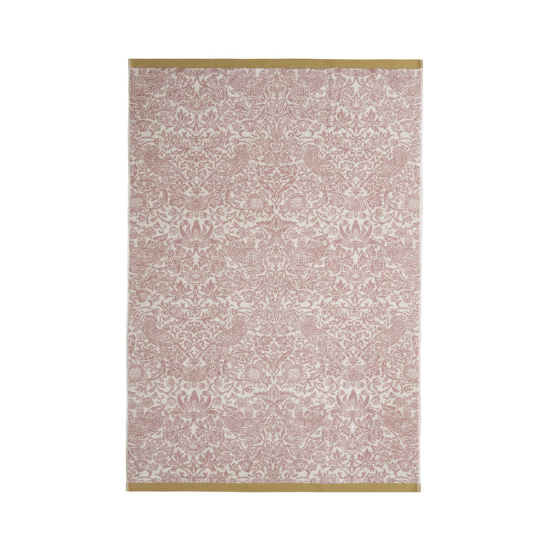 100% Cotton, Bath Sheet - 3 Pack, Light Pink Floral