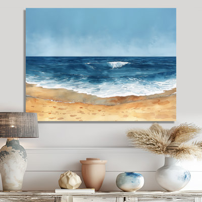 «Blue», Italian Beachside Escape I - Décoration murale plage