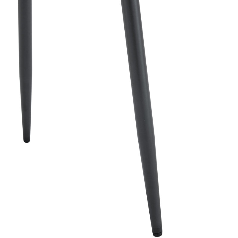 Ensemble de table de salle à manger extensible moderne, conception en bois et en bois MDF pour la maison et le restaurant