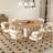 French style solid wood dining table.-110330220