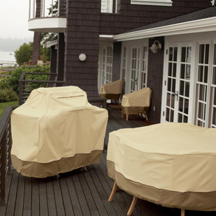 Classic Grill Cover,Durable,Water-Resistant,Beige