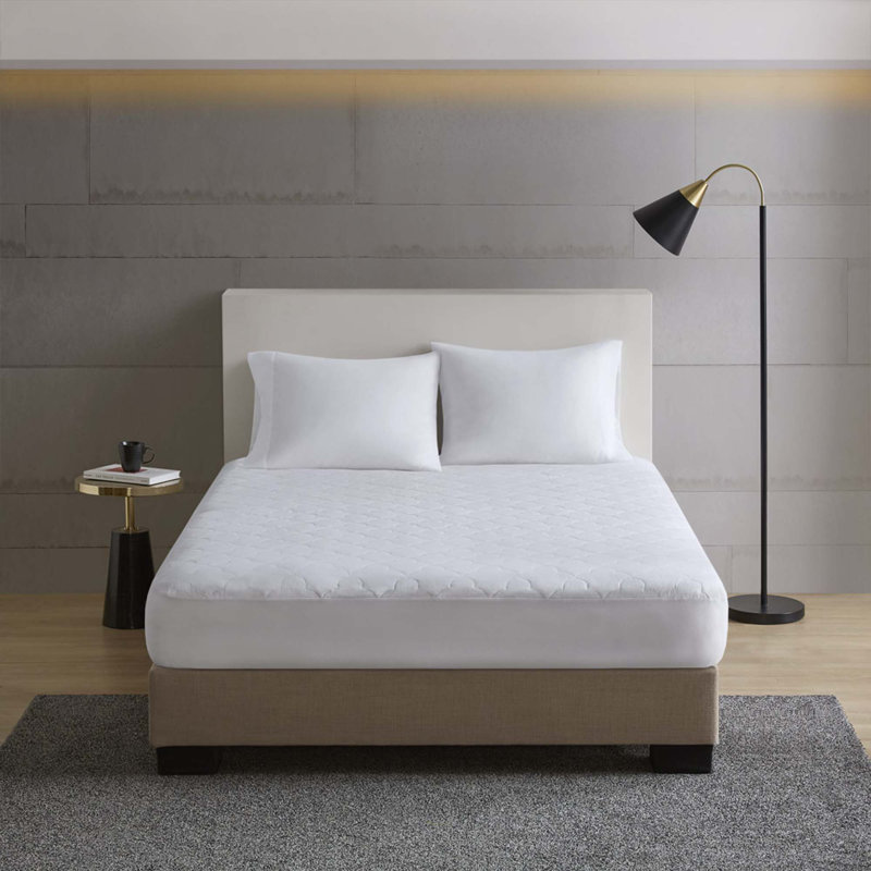 Protège-matelas matelassé en coton 0,8 po, Très grand simple