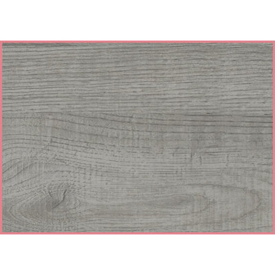 Modern Space-Saving Coffee Table for Living Room, Grey Wood-Look Corner Table with Sturdy Black Metal Frame