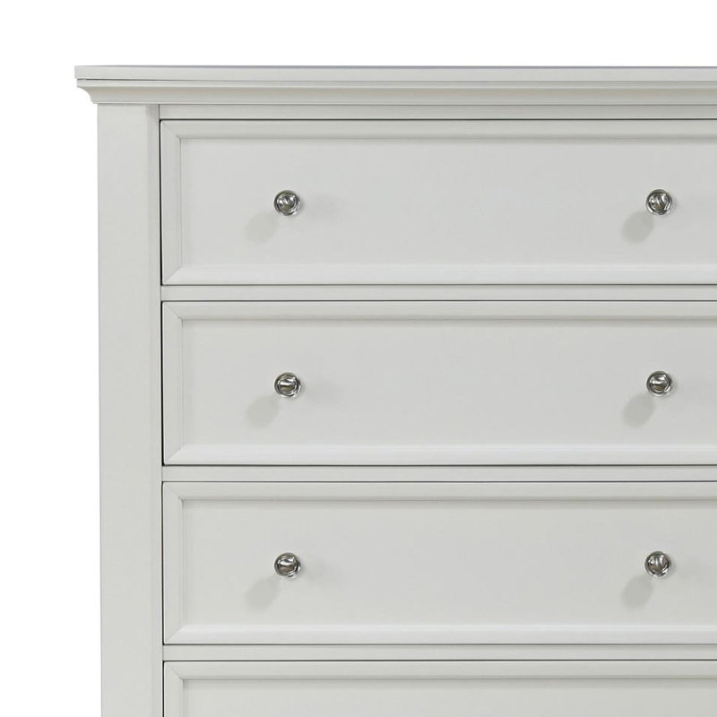 Ambriana 5 - Drawer 35.85'' W Chest, Buttermilk