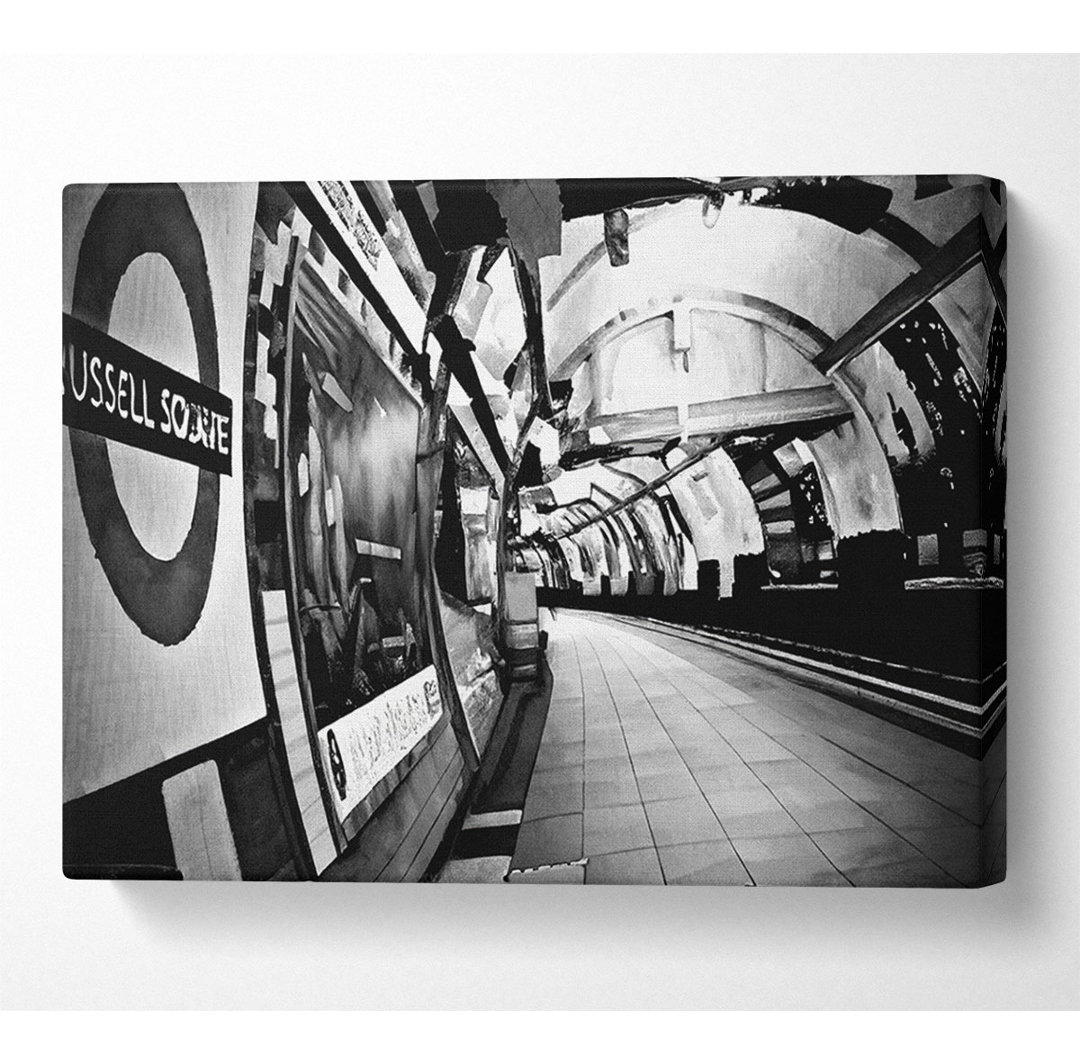 Russell Square Station London - Kunstdrucke auf Leinwand