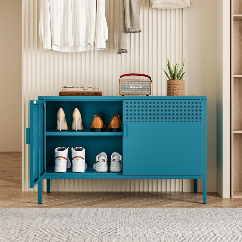 Armoire en acier, Bleu