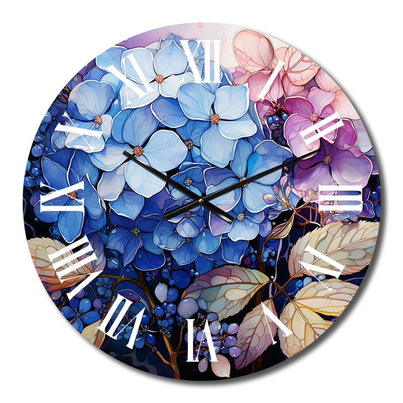 Horloge murale en métal Bhrianna, Petit