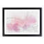 Pink Fog over the City in Abstract - Framed Print-55768739-55768740