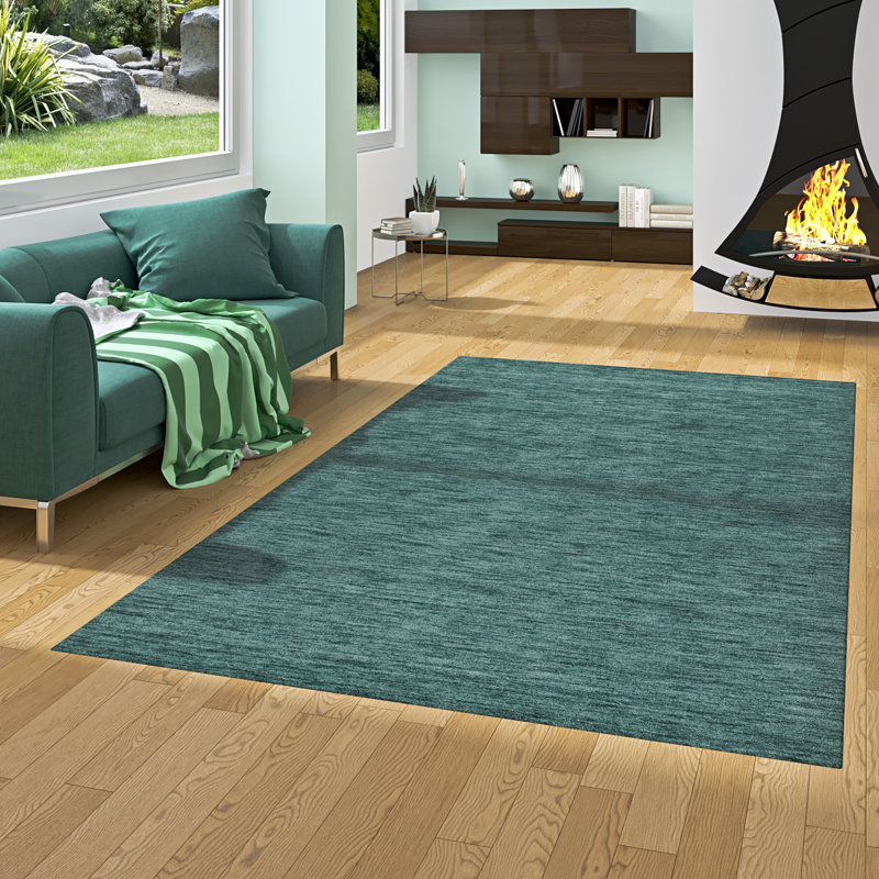 Delegal Solid Colour Area Rug, Rectangle 140 x 200cm