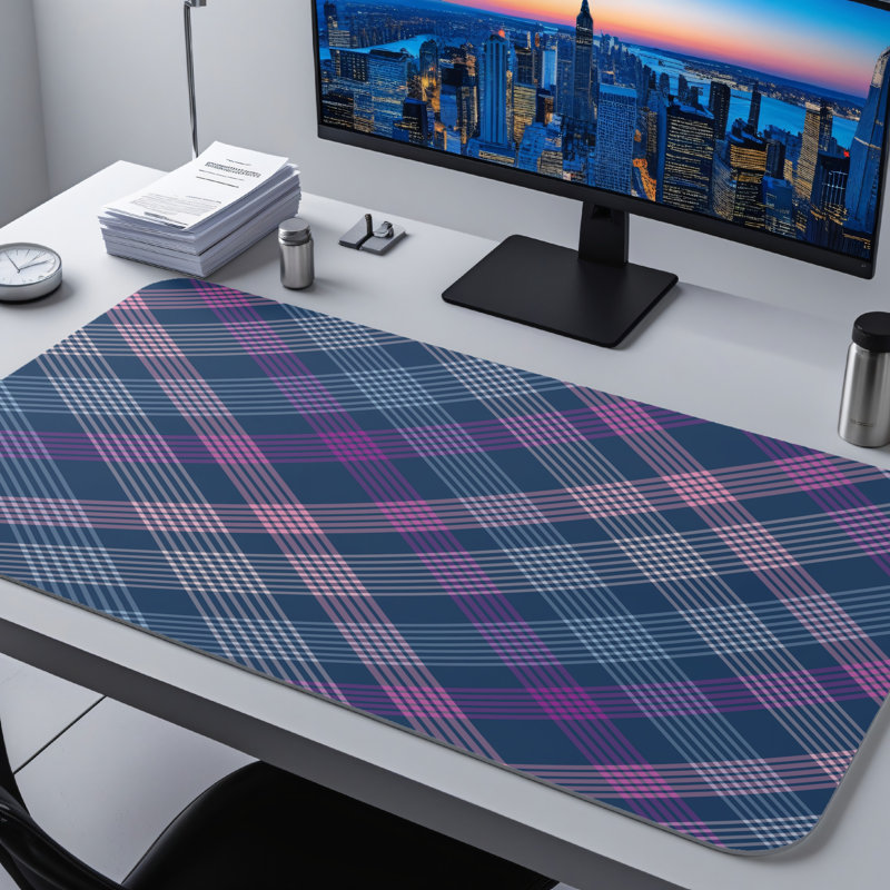 Polyester Desk Pad, 14.4x12.1