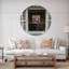Horloge murale Swigart Farmhouse Designart-34141147