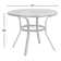 Alyah Round Steel Outdoor Dining Table