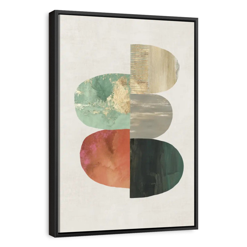 L'énergie en évolution, Cadre flottant noir, 27 po x 40 po