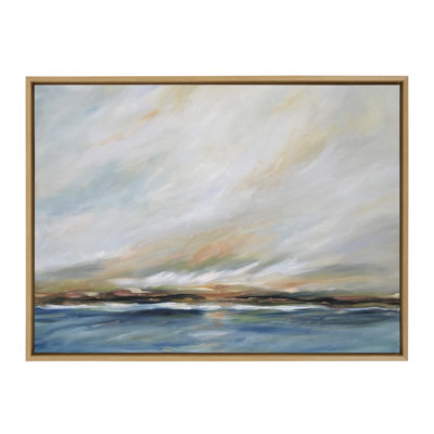 «Sunday Morning» par Mary Sparrow, reproduction d'art sur toile encadrée