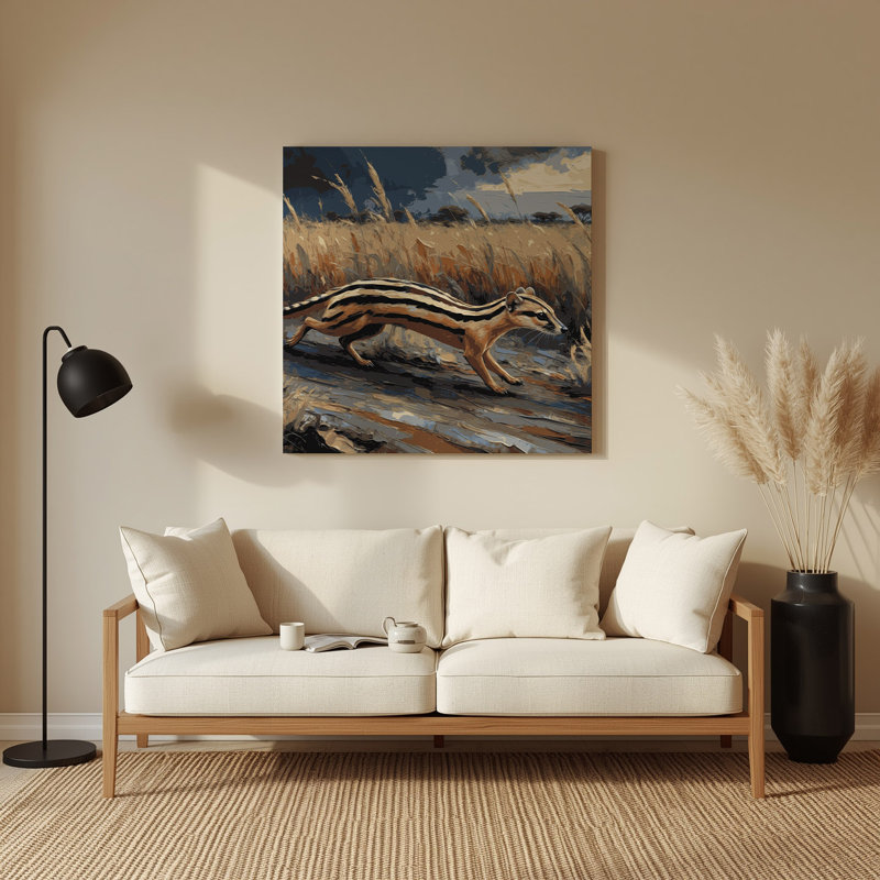 Art mural en métal mauve sauvage, H 12 po x l 12 po