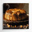 Art mural sur toile, "Desserts Bread pudding"-1765205012
