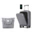 Ensemble de bagage à main à ouverture frontale de 20 pouces avec sac de voyage extensible, ensemble de valises en ABS rigide avec port USB, porte-gobelet-132153762