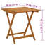 Table de jardin pliante Vidaxl