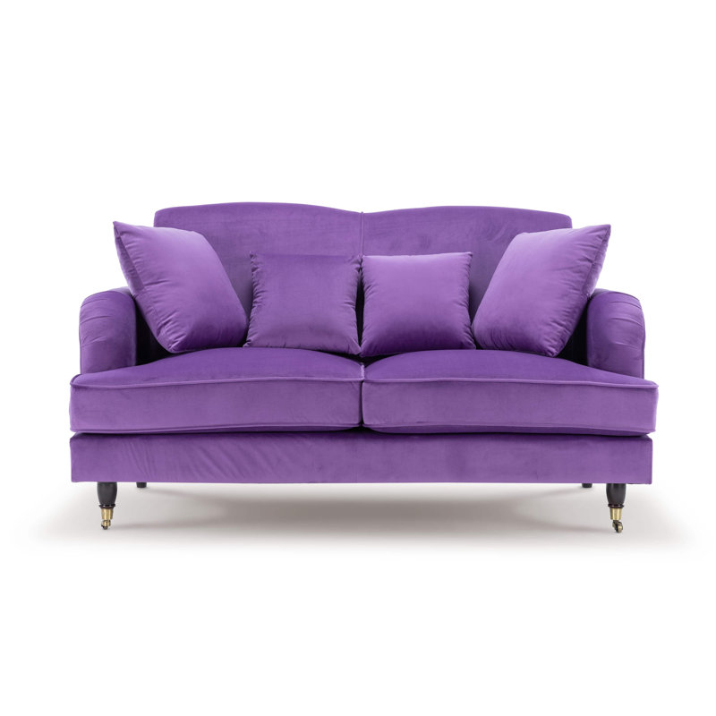 Penermon Roll Arms Sofa, 2, Purple