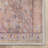 Ervin Anya Vintage Tribal Chevron Pink Beige Rust Flat-Weave Rug-72950087