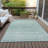 Machine Washable Indoor/Outdoor Amanda ACN2150 Striped Rug-113878169