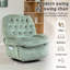 91cm Wide Velvet Swivel-136835079