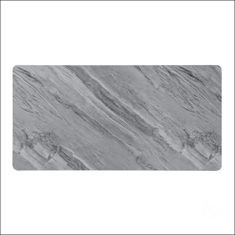 Table basse avec plateau relevable gris et blanc